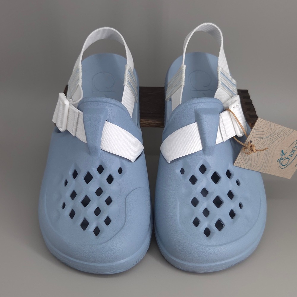 Chaco Chillos Clog Womens 7 Blue Fog EVA‎ Slip On Comfort Gorpcore JCH109166
